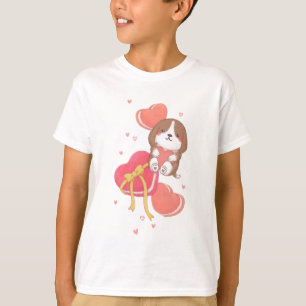 Valentine's Day: Beagle & Macarons T-Shirt