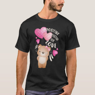 Valentine's day bear girl with hearts T-Shirt