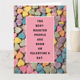 Valentine's Day Birthday Card