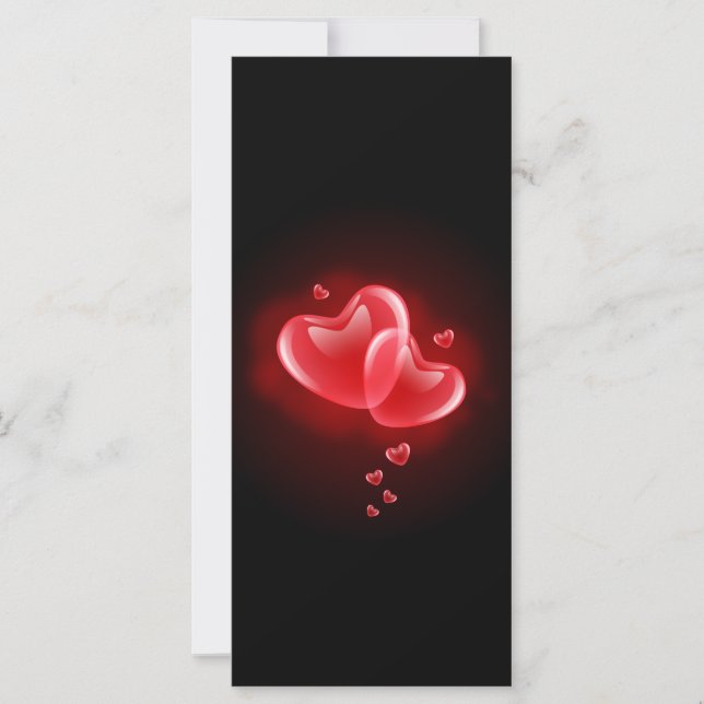 Valentine's day blazing hearts (Front)