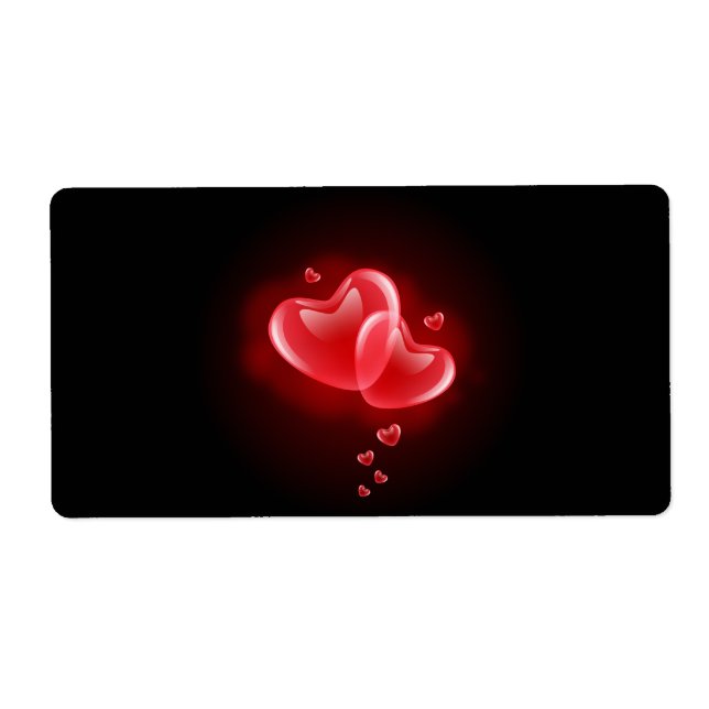 Valentine's day blazing hearts (Front)