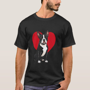Valentine's Day Boston Terrier Lover T-Shirt
