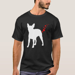 Valentines Day Boston Terrier Owner Heart Dog Fart T-Shirt