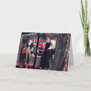 Valentine's Day Boutique Window NYC Greeting Cards