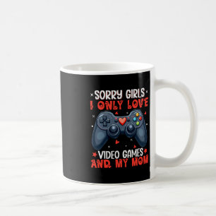Valentines Day Boys Kids Son Video Games Funny Gam Coffee Mug