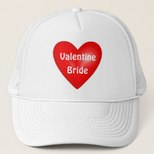 Valentine's Day Bride Trucker Hat