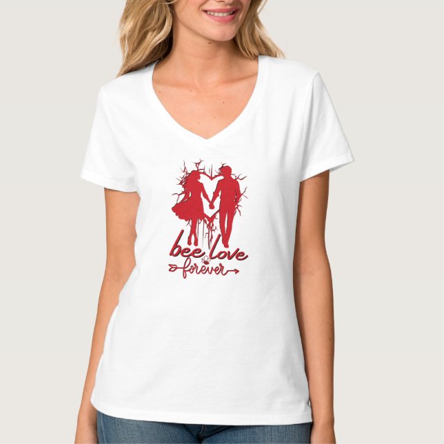 Valentine's Day Buzz T-Shirt (Front)