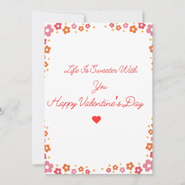  Valentine's Day Card (Front)