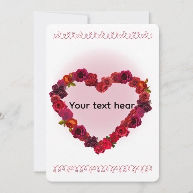 Valentine's day card (Front)
