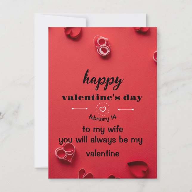 Valentines Day Card (Front)