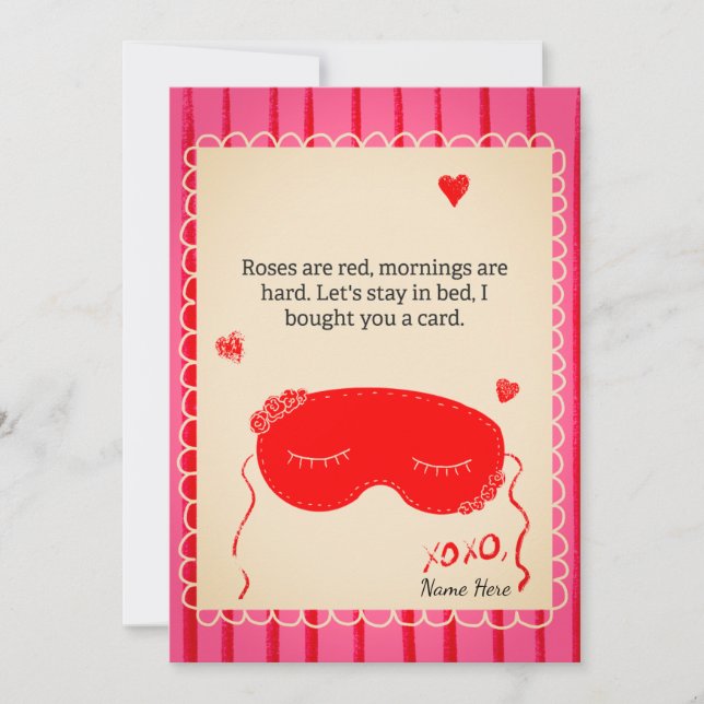 Valentines Day Card (Front)