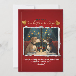 Valentines Day Card-blank Holiday Card