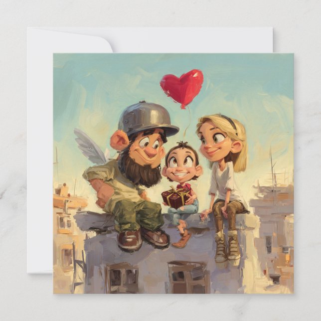 Valentines Day Card by Roombirth 1 Pixlyne (Front)