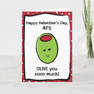 Valentine's Day Card for Afi