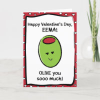 Valentine's Day Card for Eema