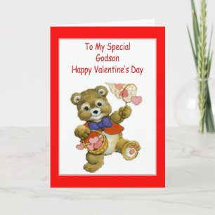 Valentine's Day Card For Godson