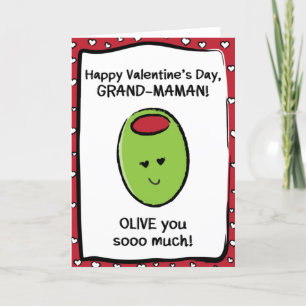 Valentine's Day Card for Grand-Maman