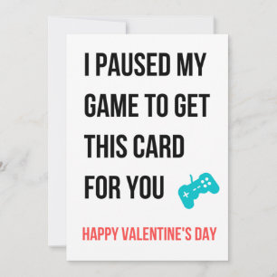 Valentines day card for her