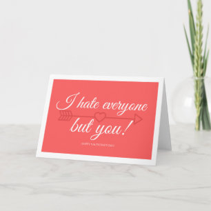 Valentine's Day card for Introverts