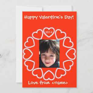Valentine's Day card for kids English & Spanish