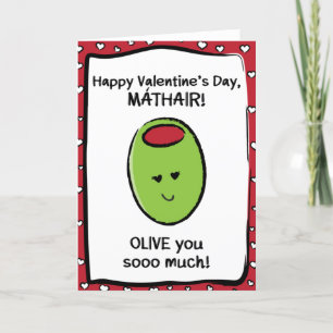 Valentine's Day Card for Máthair