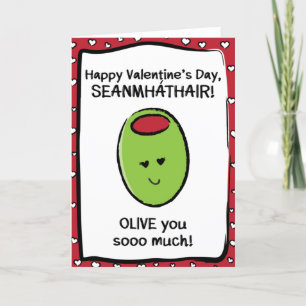 Valentine's Day Card for Seanmháthair