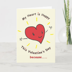 Valentine's Day Card for Sister