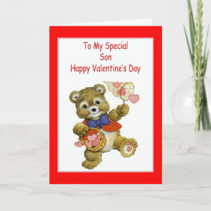 Valentine's Day Card For Son