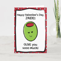 Valentine's Day Card for Zaide