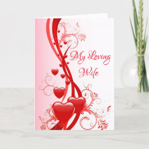 Valentine's Day Card-My Loving Wife  Holiday Card