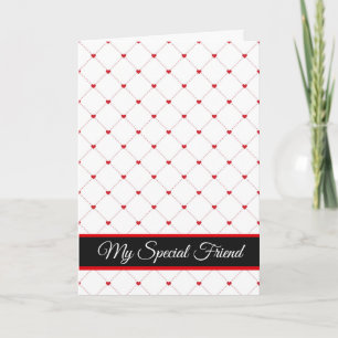 Valentine's Day Card-My Special Friend Holiday Card