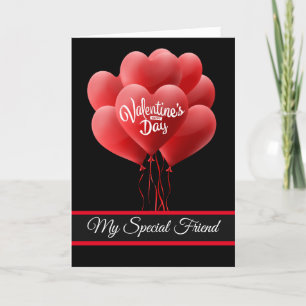 Valentine's Day Card-My Special Friend  Holiday Card