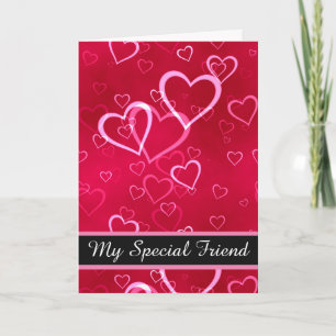 Valentine's Day Card-My Special Friend  Holiday Card