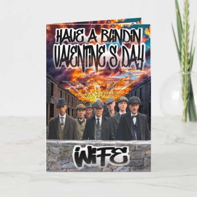 Valentine's Day card peaky blinders (Front)