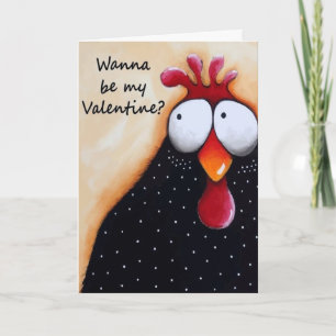Valentine's Day Card - Wanna be my Valentine?