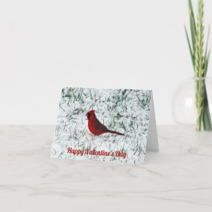Valentine's Day Cardinal Card