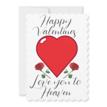 Valentines Day Cards Customisable Note