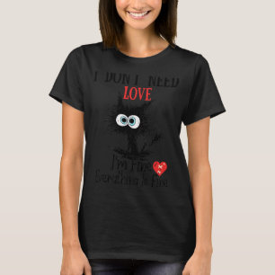 Valentine's day Cat T-Shirt