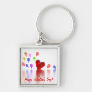 Valentines Day Celebration Key Ring