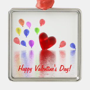 Valentines Day Celebration Metal Tree Decoration