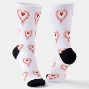 Valentine's Day celebration of Love Socks