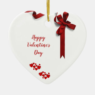 Valentine's Day Ceramic Tree Decoration