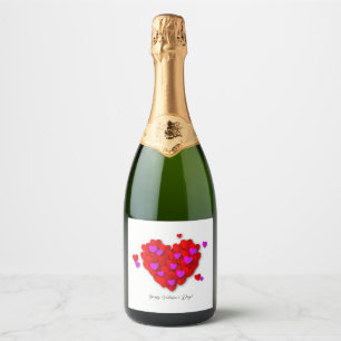 Valentine's day champagne 🍾 labels 🥂