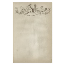Valentine's Day Cherubs Stationery Paper