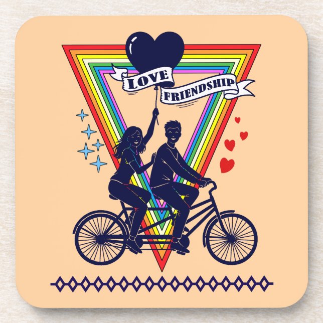 Valentine's day coaster (Front)