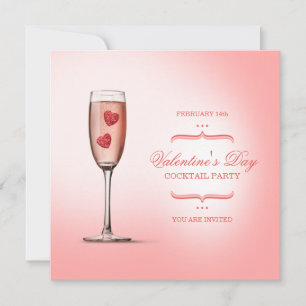Valentine's Day Cocktail Party invitation