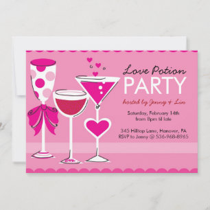 Valentine's Day Cocktail Party Invitations