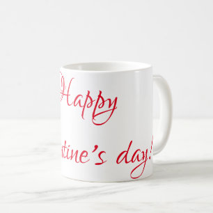 Valentine's day coffee mug