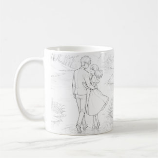 Valentine's day coffee mug