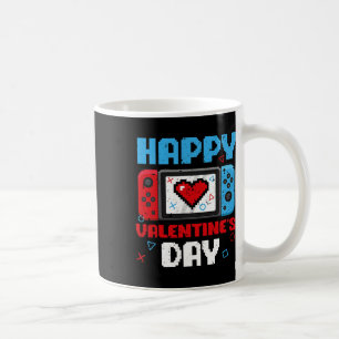 Valentines Day Controller Video Game Heart Boys Pa Coffee Mug